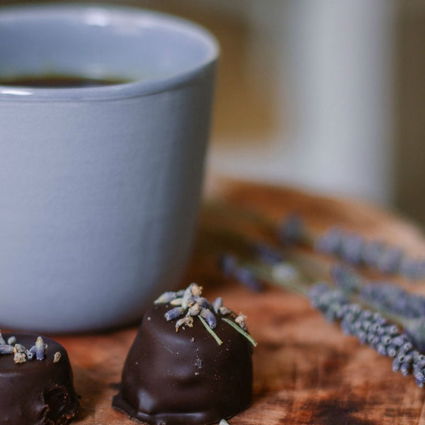 Enjoy a Cup of Bridestowe Tasmanian Lavender Tea on a Cold Winters Day