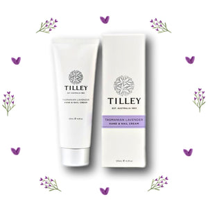 Tasmanian Lavender Deluxe Hand & Nail Cream 125ml - Tasmanian Lavender Gifts Hobart Tasmania