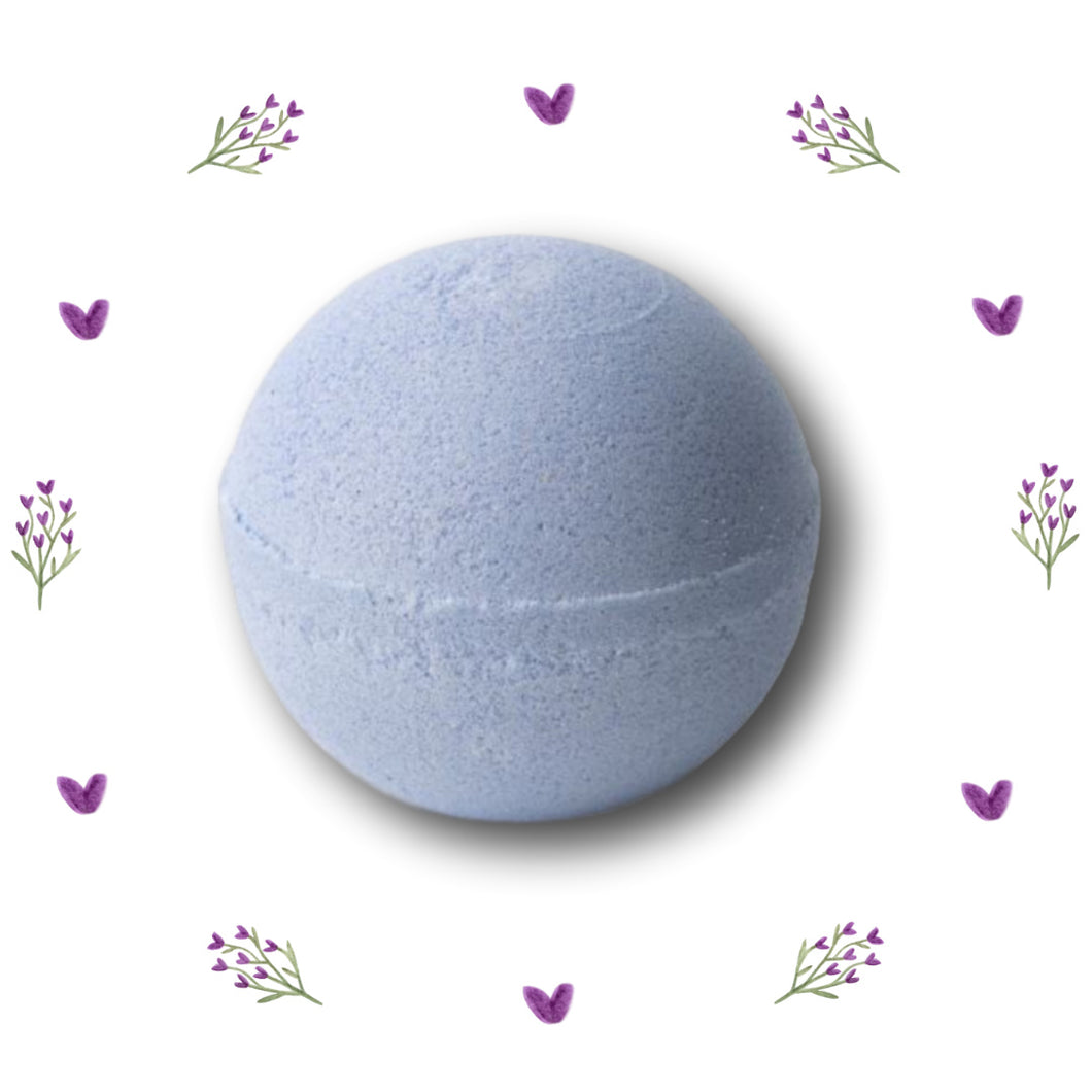 Tasmanian Lavender Scented Bath Bomb 150ml - Tasmanian Lavender Gifts Hobart Tasmania